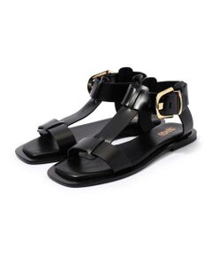 TOMORROWLAND / トゥモローランド サンダル | NUYOU BUCKLE フラットサンダル