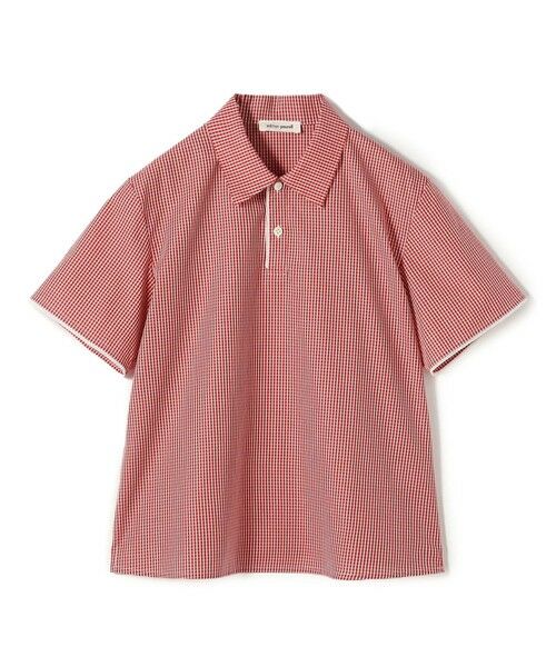 TOMORROWLAND / トゥモローランド シャツ・ブラウス | edition pourell コットン ギンガムチェックシャツ(36 レッド系)