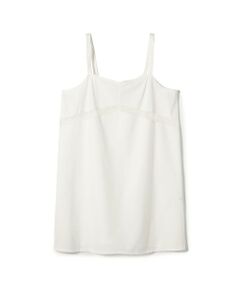 TOMORROWLAND / トゥモローランド ミニ丈・ひざ丈ワンピース | edition pourell コットンレース キャミワンピース