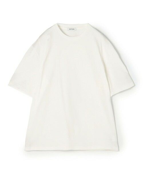 TOMORROWLAND / トゥモローランド Tシャツ | コットン クルーネックTシャツ(11 ホワイト)