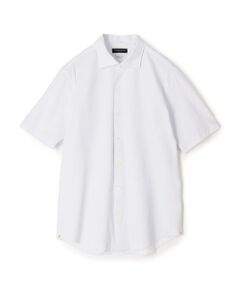 TOMORROWLAND / トゥモローランド シャツ・ブラウス | ナイロンポリウレタン ワイドスプレッドカラー ハーフスリーブシャツ CANCLINI