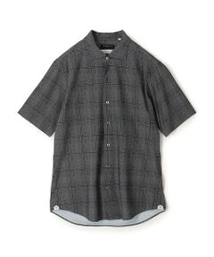 TOMORROWLAND / トゥモローランド シャツ・ブラウス | ナイロンポリウレタン ワイドスプレッドカラー ハーフスリーブシャツ CANCLINI