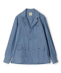 TOMORROWLAND / トゥモローランド ブルゾン | 【別注】GUY ROVER コットンダンガリー サファリシャツジャケット