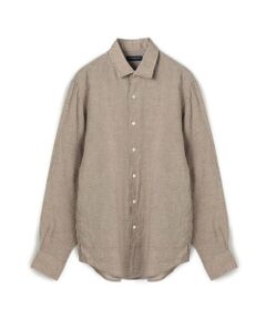 TOMORROWLAND / トゥモローランド シャツ・ブラウス | リネン セミワイドカラーロングスリーブシャツ SAHARA ALBINI