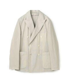 TOMORROWLAND / トゥモローランド テーラードジャケット | コットンシルクシアサッカー ダブルブレステッド6Bジャケット GIANNETTI PIERO