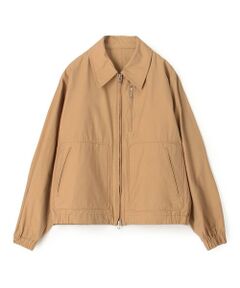 TOMORROWLAND / トゥモローランド ブルゾン | コットンナイロン ジップアップショートブルゾン MANTECO
