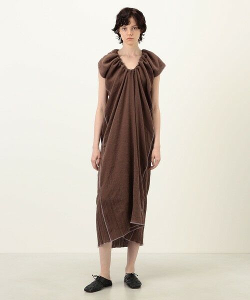 TOMORROWLAND / トゥモローランド ロング・マキシ丈ワンピース | BASERANGE MAX DRESS リネンコットン ワンピース | 詳細1