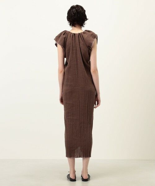 TOMORROWLAND / トゥモローランド ロング・マキシ丈ワンピース | BASERANGE MAX DRESS リネンコットン ワンピース | 詳細3