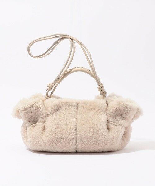 TOMORROWLAND / トゥモローランド ハンドバッグ | HEREU Arta Mini Curly Shearling ムートンバッグ | 詳細3