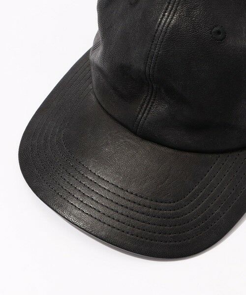 TOMORROWLAND / トゥモローランド キャップ | KIJIMA TAKAYUKI DEERSKIN 6PANEL ディアレザーキャップ | 詳細4