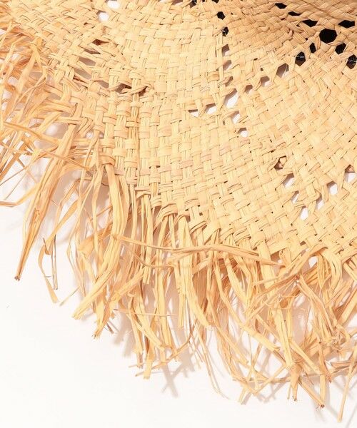 TOMORROWLAND / トゥモローランド ハット | KIJIMA TAKAYUKI RAFFIA ARGYLE WIDE BRIM HAT ラフィアハット | 詳細4