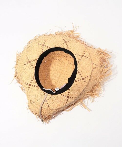 TOMORROWLAND / トゥモローランド ハット | KIJIMA TAKAYUKI RAFFIA ARGYLE WIDE BRIM HAT ラフィアハット | 詳細7