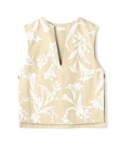 TOMORROWLAND / トゥモローランド その他トップス | リリーピグメントプリント スキッパーベスト