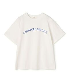 TOMORROWLAND / トゥモローランド Tシャツ | コットンロゴプリント Tシャツ
