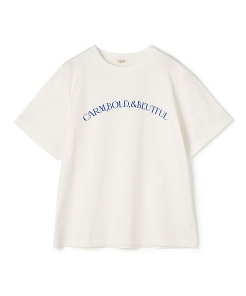 TOMORROWLAND / トゥモローランド Tシャツ | コットンロゴプリント Tシャツ（11 ホワイト）