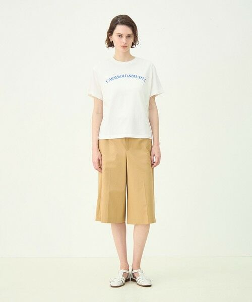 TOMORROWLAND / トゥモローランド Tシャツ | コットンロゴプリント Tシャツ | 詳細1
