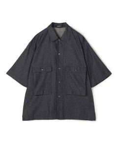TOMORROWLAND / トゥモローランド シャツ・ブラウス | コットンダンガリー ハーフスリーブシャツ