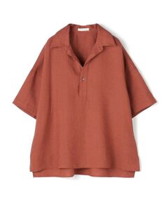 TOMORROWLAND / トゥモローランド シャツ・ブラウス | リネンポプリン スキッパーカラーブラウス