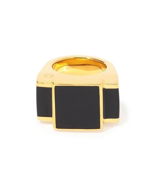 TOMORROWLAND / トゥモローランド リング | .the rose Bague One Gold Sculptural リング（19 ブラック）