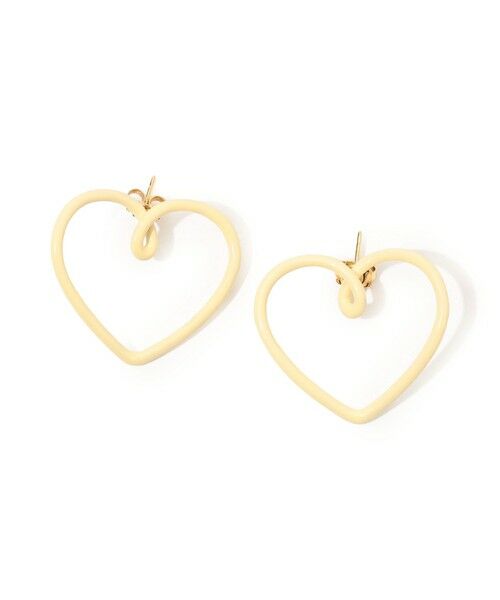 TOMORROWLAND / トゥモローランド ピアス・イヤリング | Bea Bongiasca LOVES HEARTS ピアス（12 オフホワイト系）