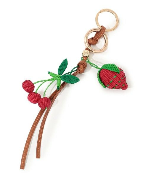 TOMORROWLAND / トゥモローランド キーホルダー・ストラップ | Atelier TOMORROWLAND CHERRY&BERRY チャーム（34 レッド系）