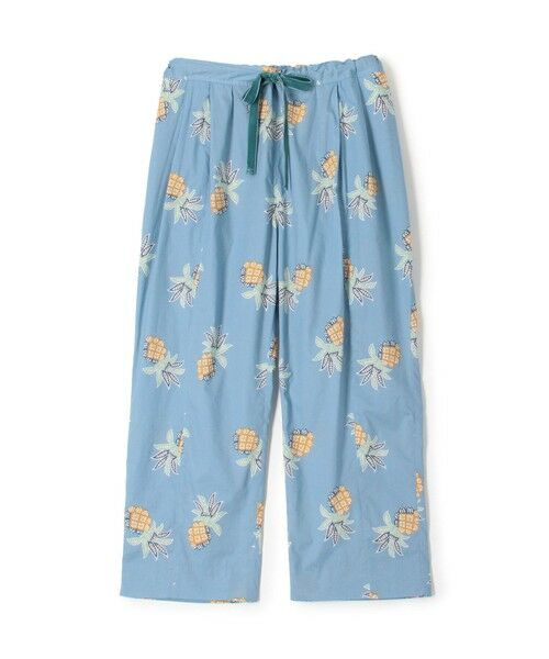 TOMORROWLAND / トゥモローランド その他パンツ | サマーリバティ ギャザーワイドパンツ（64 ブルー系）