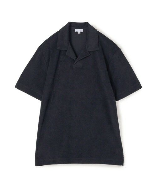 TOMORROWLAND / トゥモローランド ポロシャツ | SUNSPEL コットンタオリング ポロシャツ(69 Navy)