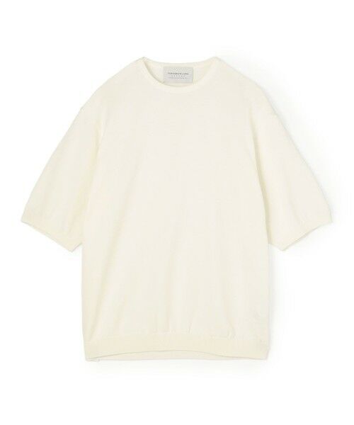TOMORROWLAND / トゥモローランド ニット・セーター | TOMORROWLAND tricot コットンニットTシャツ(11 ホワイト)