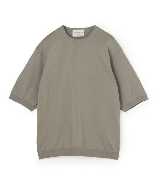 TOMORROWLAND / トゥモローランド ニット・セーター | TOMORROWLAND tricot コットンニットTシャツ(13 グレージュ)