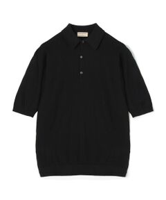 TOMORROWLAND / トゥモローランド ニット・セーター | 【別注J】JOHN SMEDLEY 30Gシーアイランドコットン ニットポロ ISIS
