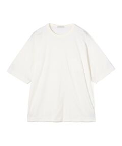 TOMORROWLAND / トゥモローランド カットソー | コットンシルク高密度天竺 リンガーTシャツ