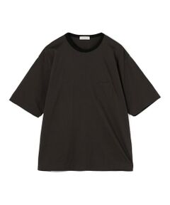TOMORROWLAND / トゥモローランド カットソー | コットンシルク高密度天竺 リンガーTシャツ