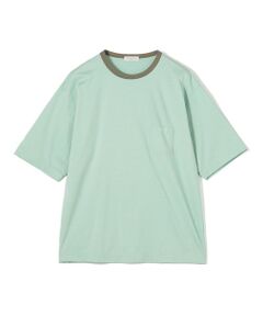 TOMORROWLAND / トゥモローランド カットソー | コットンシルク高密度天竺 リンガーTシャツ