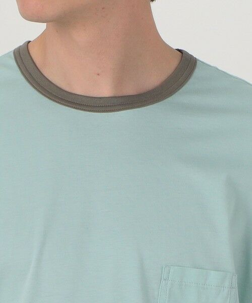 TOMORROWLAND / トゥモローランド カットソー | コットンシルク高密度天竺 リンガーTシャツ | 詳細6