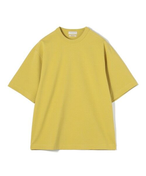 TOMORROWLAND / トゥモローランド カットソー | 【接触冷感・吸水速乾】コットンポリエステルポンチ クルーネックTシャツ(23 イエロー)
