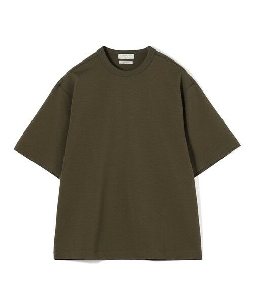 TOMORROWLAND / トゥモローランド カットソー | 【接触冷感・吸水速乾】コットンポリエステルポンチ クルーネックTシャツ(57 カーキ)