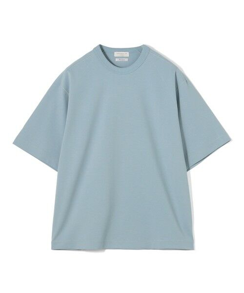 TOMORROWLAND / トゥモローランド カットソー | 【接触冷感・吸水速乾】コットンポリエステルポンチ クルーネックTシャツ(63 ライトブルー)