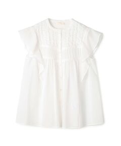 TOMORROWLAND / トゥモローランド シャツ・ブラウス | コットンクレープ マルチタックブラウス