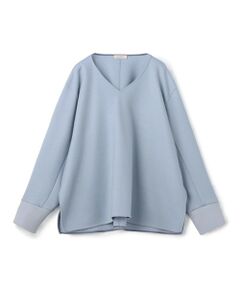TOMORROWLAND / トゥモローランド カットソー | 【WEB先行予約】ニットコンビネーション Vネックプルオーバー