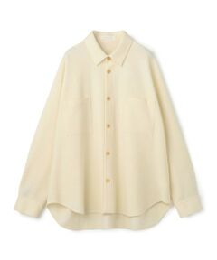 TOMORROWLAND / トゥモローランド シャツ・ブラウス | 【WEB先行予約】ウールミルドスムース オーバーサイズドシャツ