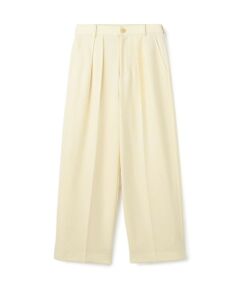 TOMORROWLAND / トゥモローランド その他パンツ | 【WEB先行予約】ウールミルドスムース 2タックパンツ