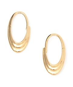 TOMORROWLAND / トゥモローランド ピアス・イヤリング | Otiumberg. Roscida Ridged Hoops ピアス