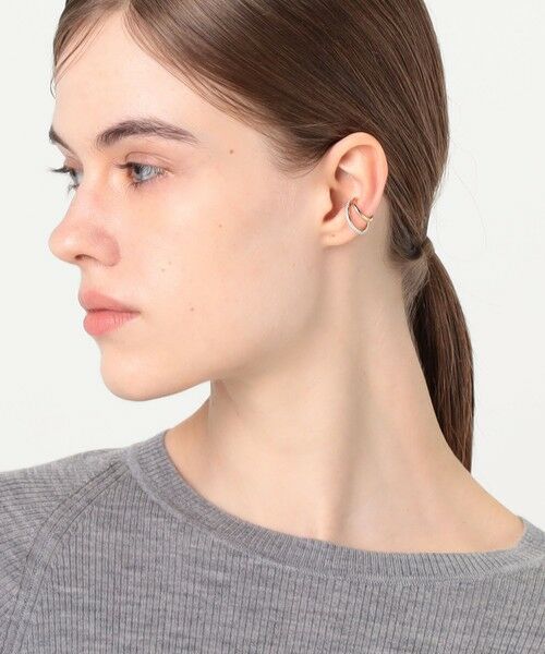 TOMORROWLAND / トゥモローランド ピアス・イヤリング | Otiumberg. Pave Double Ear Cuff | 詳細1