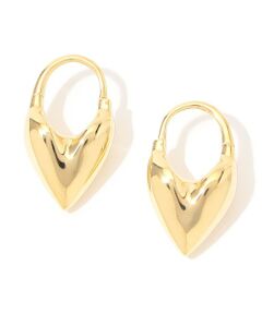 TOMORROWLAND / トゥモローランド ピアス・イヤリング | Otiumberg. Roscida Heart Hoops ピアス