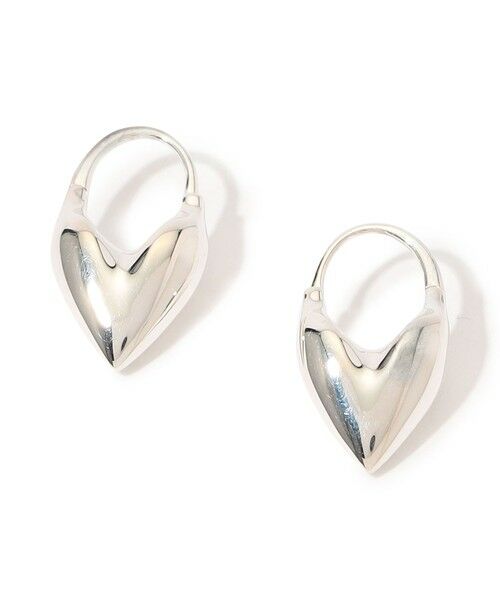 TOMORROWLAND / トゥモローランド ピアス・イヤリング | Otiumberg. Roscida Heart フープピアス(81 シルバー)