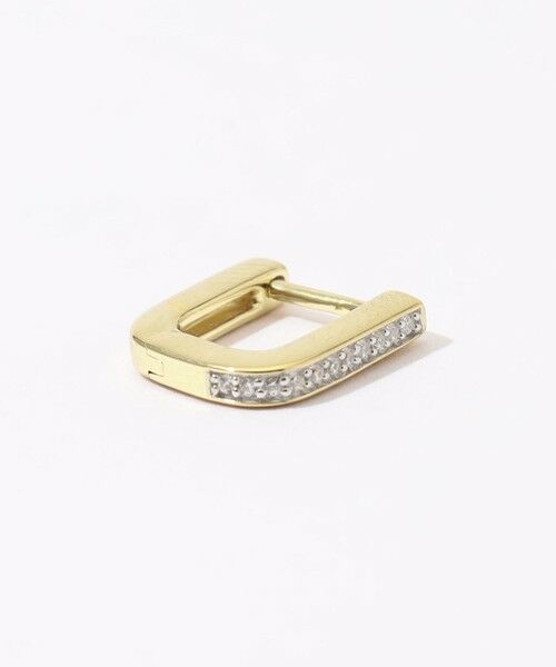 TOMORROWLAND / トゥモローランド ピアス・イヤリング | Otiumberg. Pave Edged Square フープピアス | 詳細2