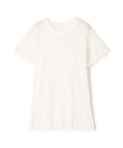 TOMORROWLAND / トゥモローランド Tシャツ | BASERANGE バンブー クルーネックプルオーバー（11 ホワイト）