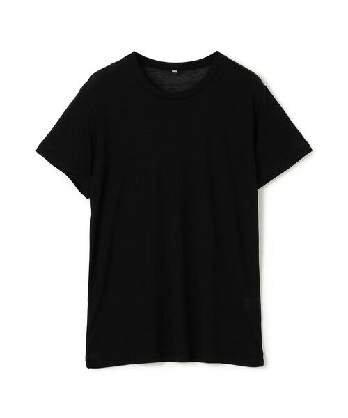 TOMORROWLAND / トゥモローランド Tシャツ | BASERANGE バンブー クルーネックプルオーバー（19 ブラック）