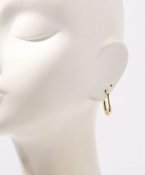 TOMORROWLAND / トゥモローランド ピアス・イヤリング | Otiumberg. Large Staple Hoops ゴールドピアス | 詳細4