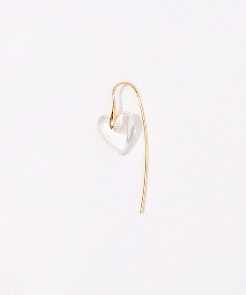 TOMORROWLAND / トゥモローランド ピアス・イヤリング | Otiumberg. Carved Quartz Heart ピアス | 詳細2